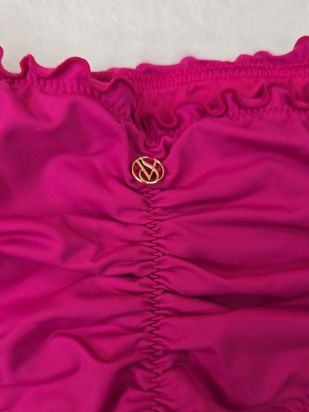 Victoria's Secret Swim Ruched Cheeky Bikini Bottom Sz XS NWT